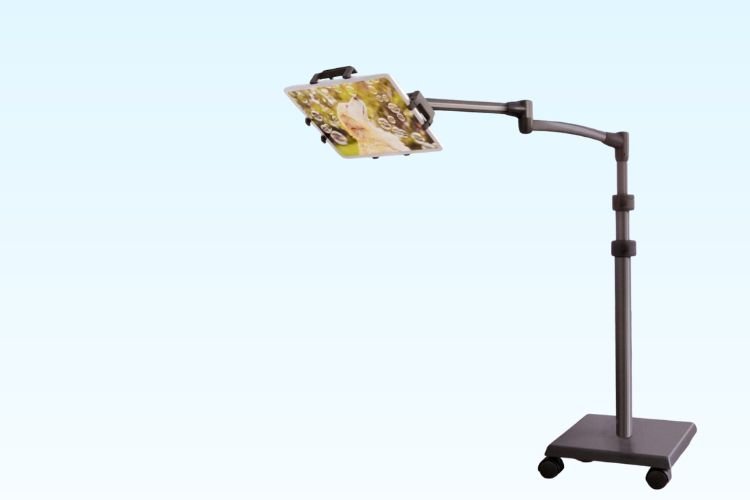 LEVO G2 Deluxe iPad Rolling Floor Stand Cart Kiosk for Residential and Commercial use iPads