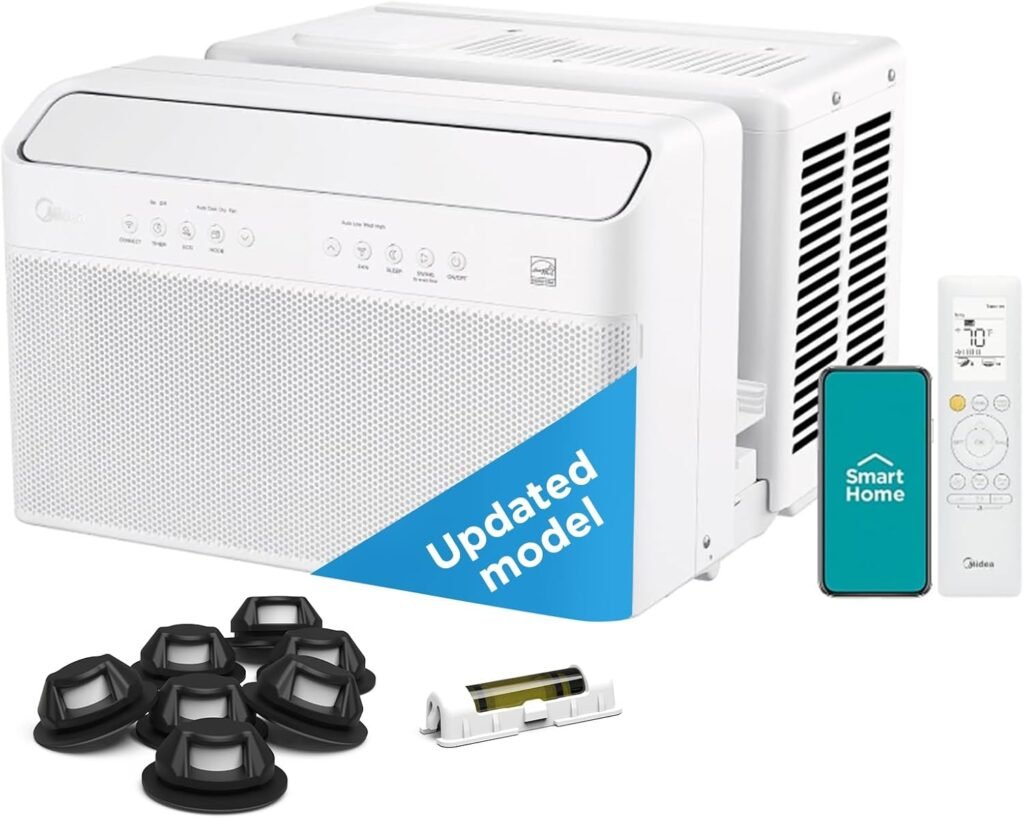Midea 12,000 BTU U Shaped Smart Inverter Window Air Conditioner