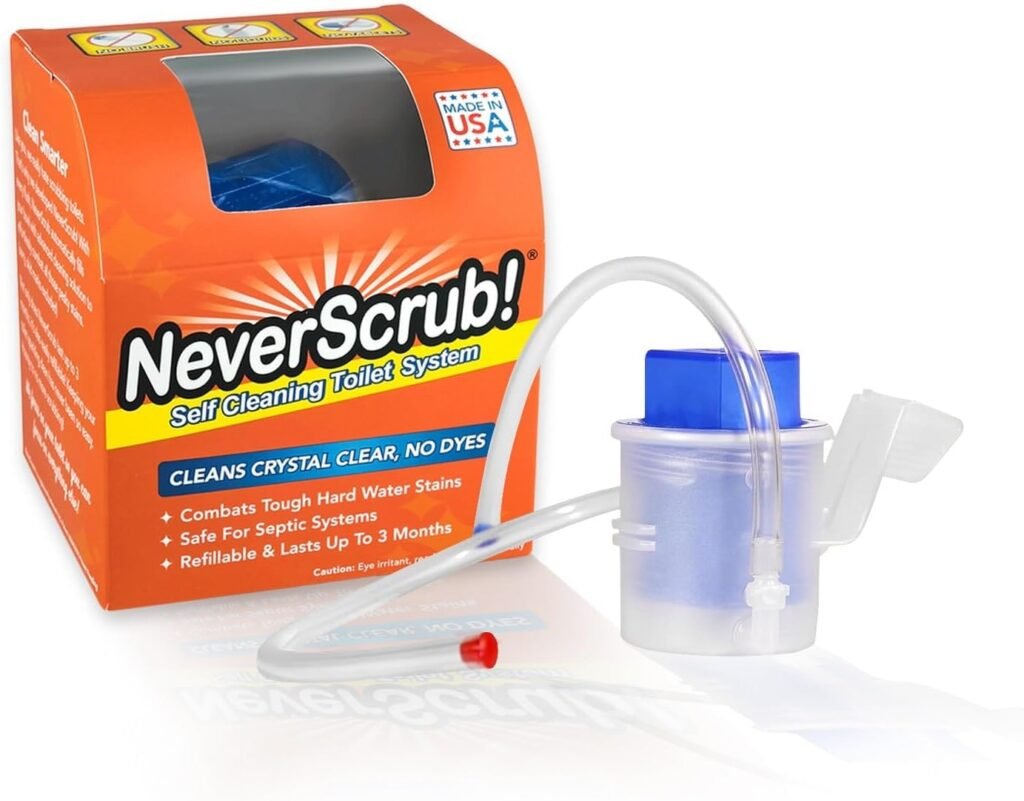 NeverScrub! Self Cleaning Toilet System