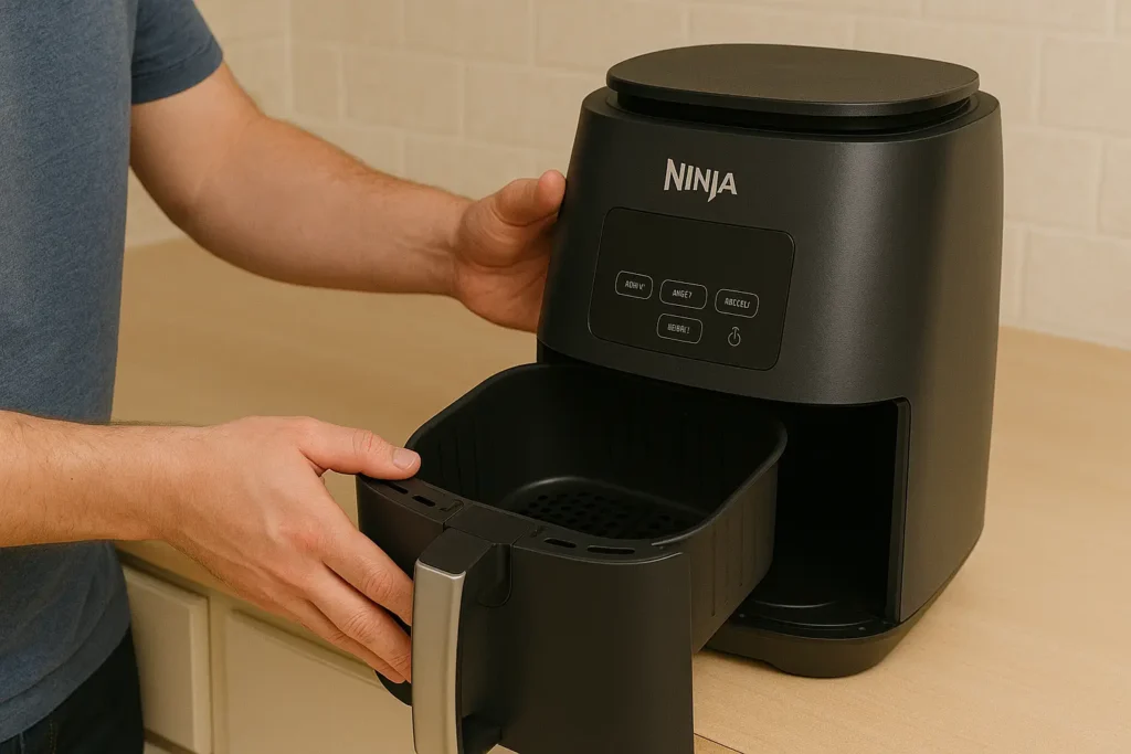 Reassemble Your Clean Air Fryer