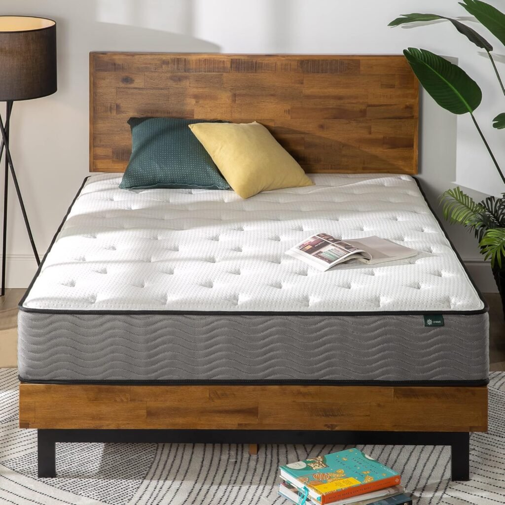 ZINUS 10 Inch Support Plus Pocket Spring Hybrid Mattress