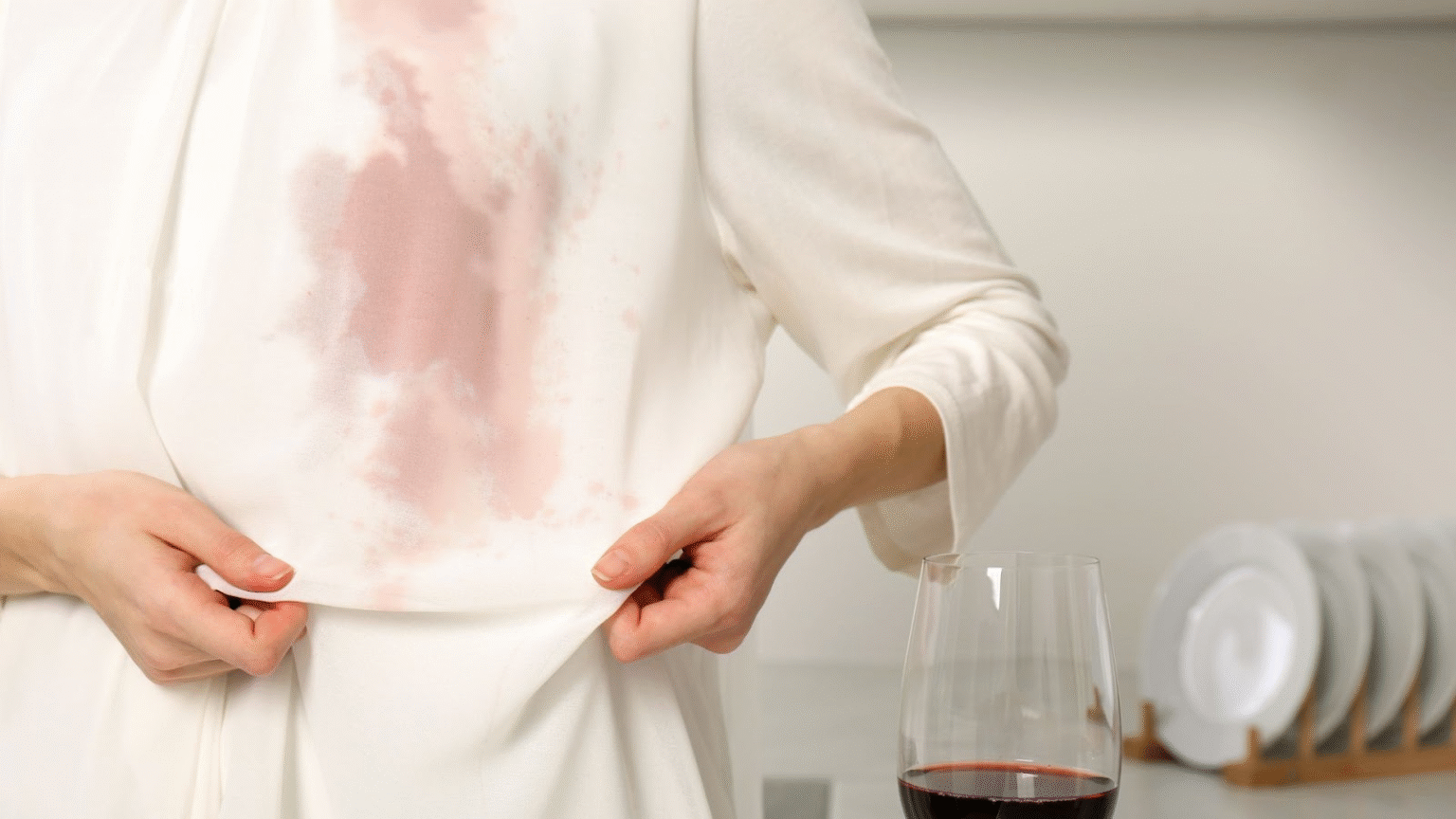 Detergent stains