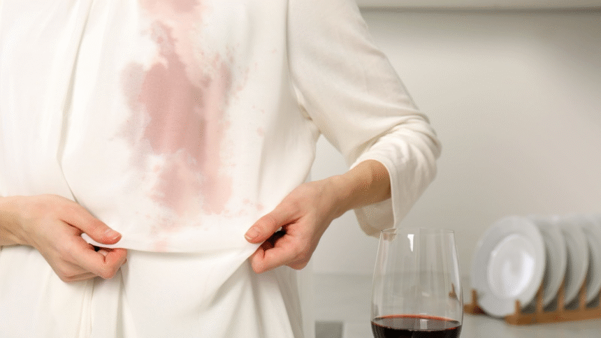 Detergent stains