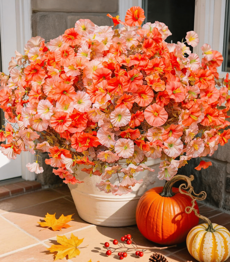 Ivydale Fake Fall Flowers with Eucalyptus