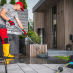 How to clean patio pavers