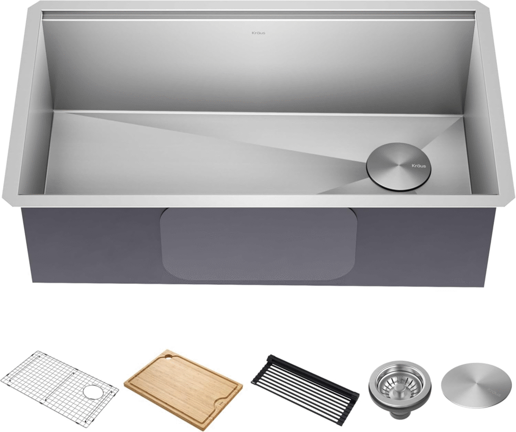 KRAUS Kore 32-Inch Undermount Workstation
