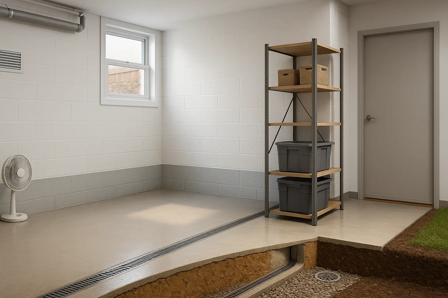 How to Keep Basement Dry Without Dehumidifier