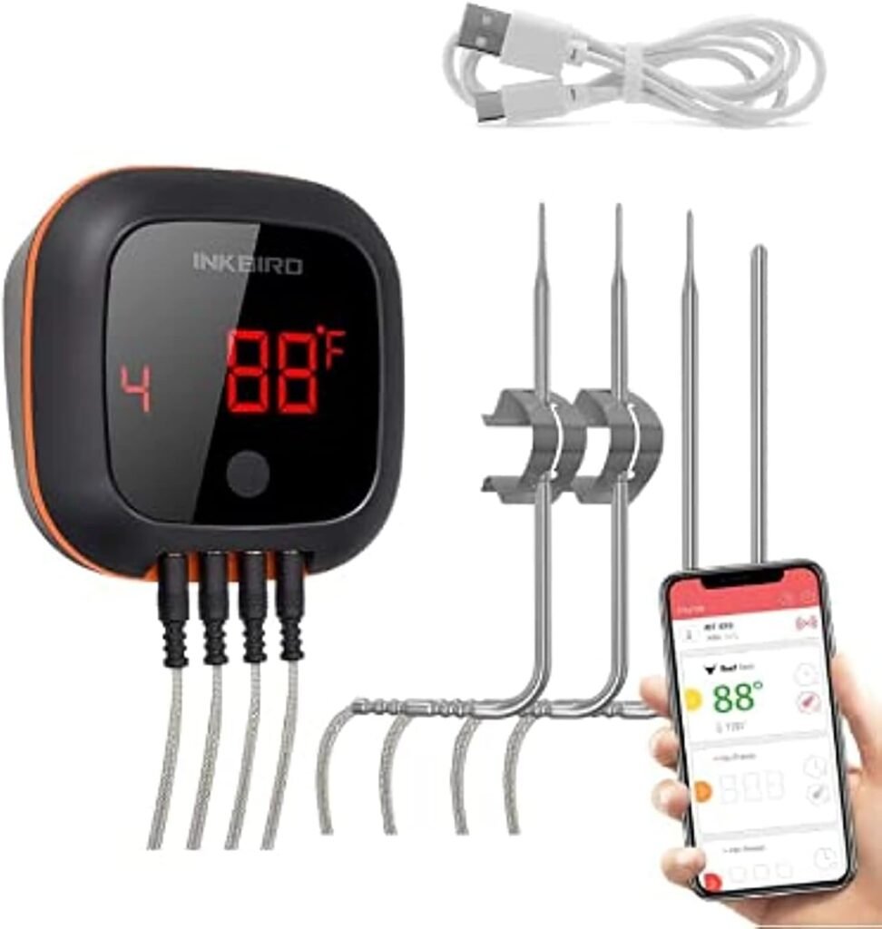 Inkbird Bluetooth Digital Wireless Meat Thermometer