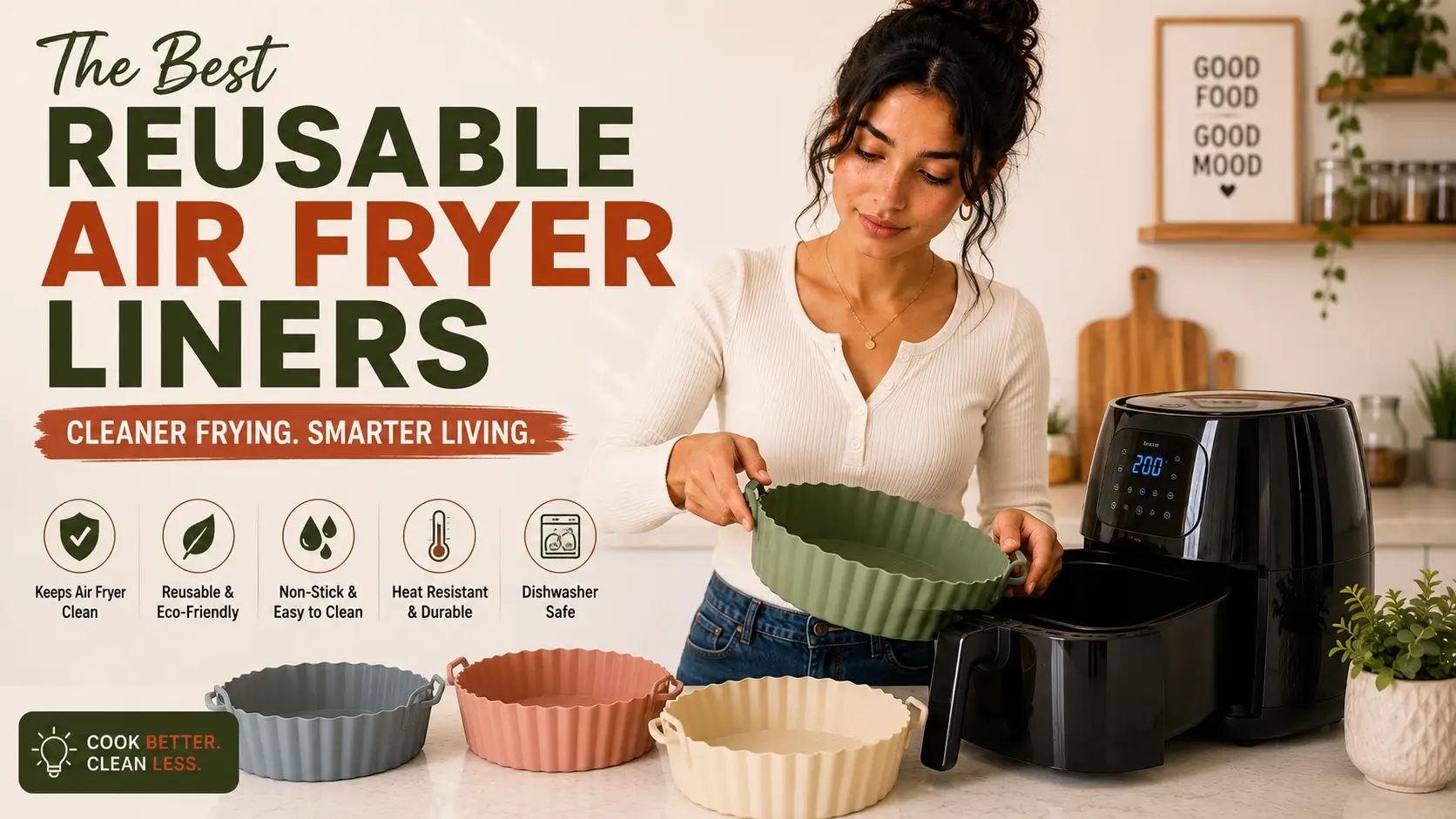 Best Reusable Air Fryer Liners (Silicone vs Parchment)