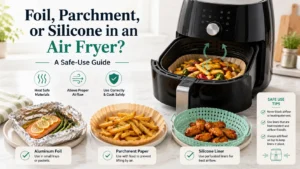 Can You Put Foil, Parchment, or Silicone in an Air Fryer