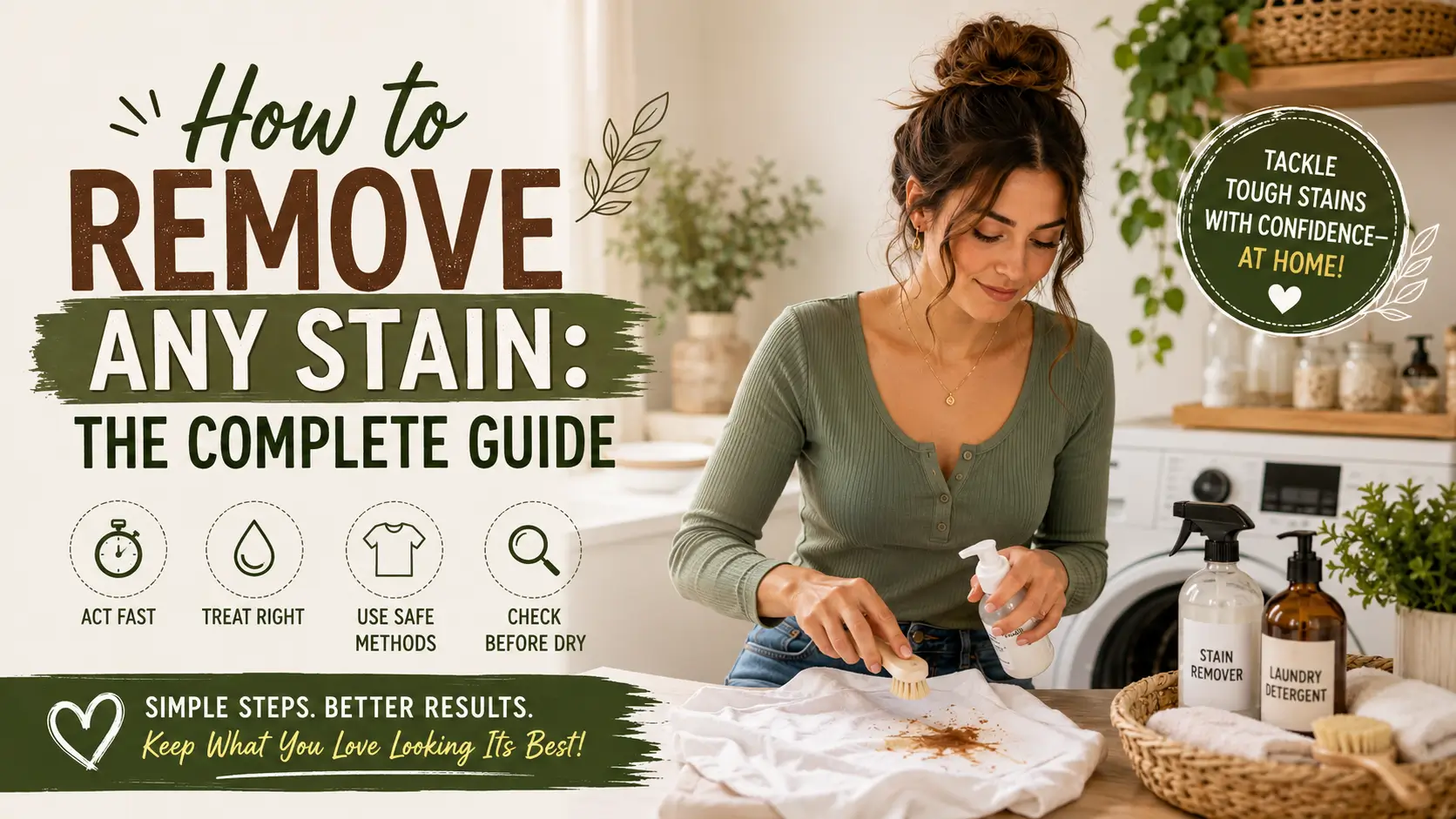 How to Remove Any Stain