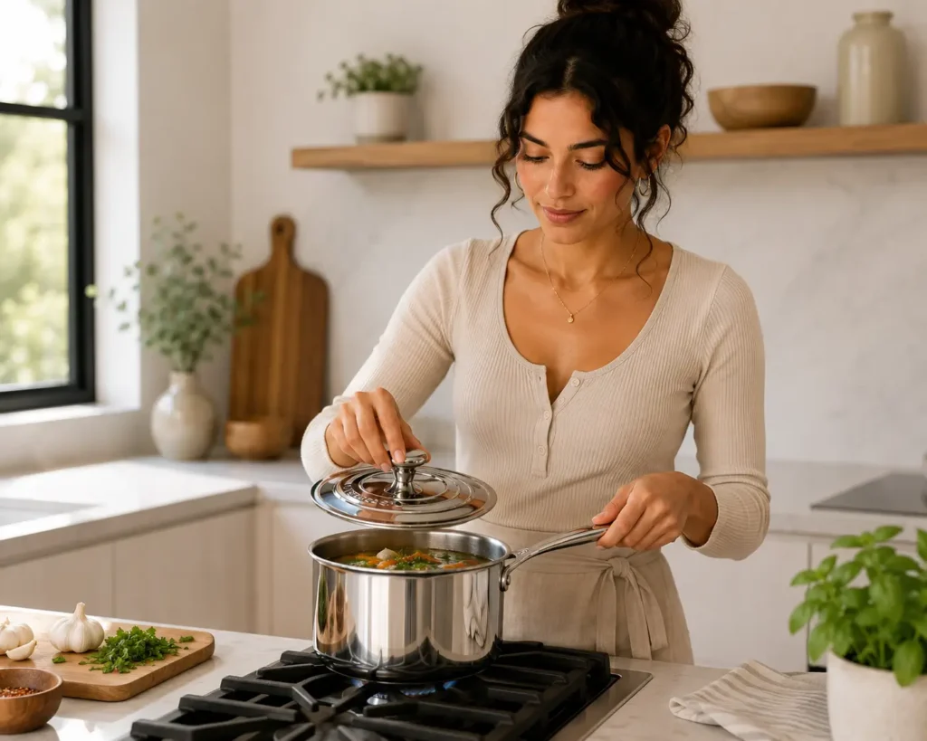 Le Creuset Signature Stainless Saucier