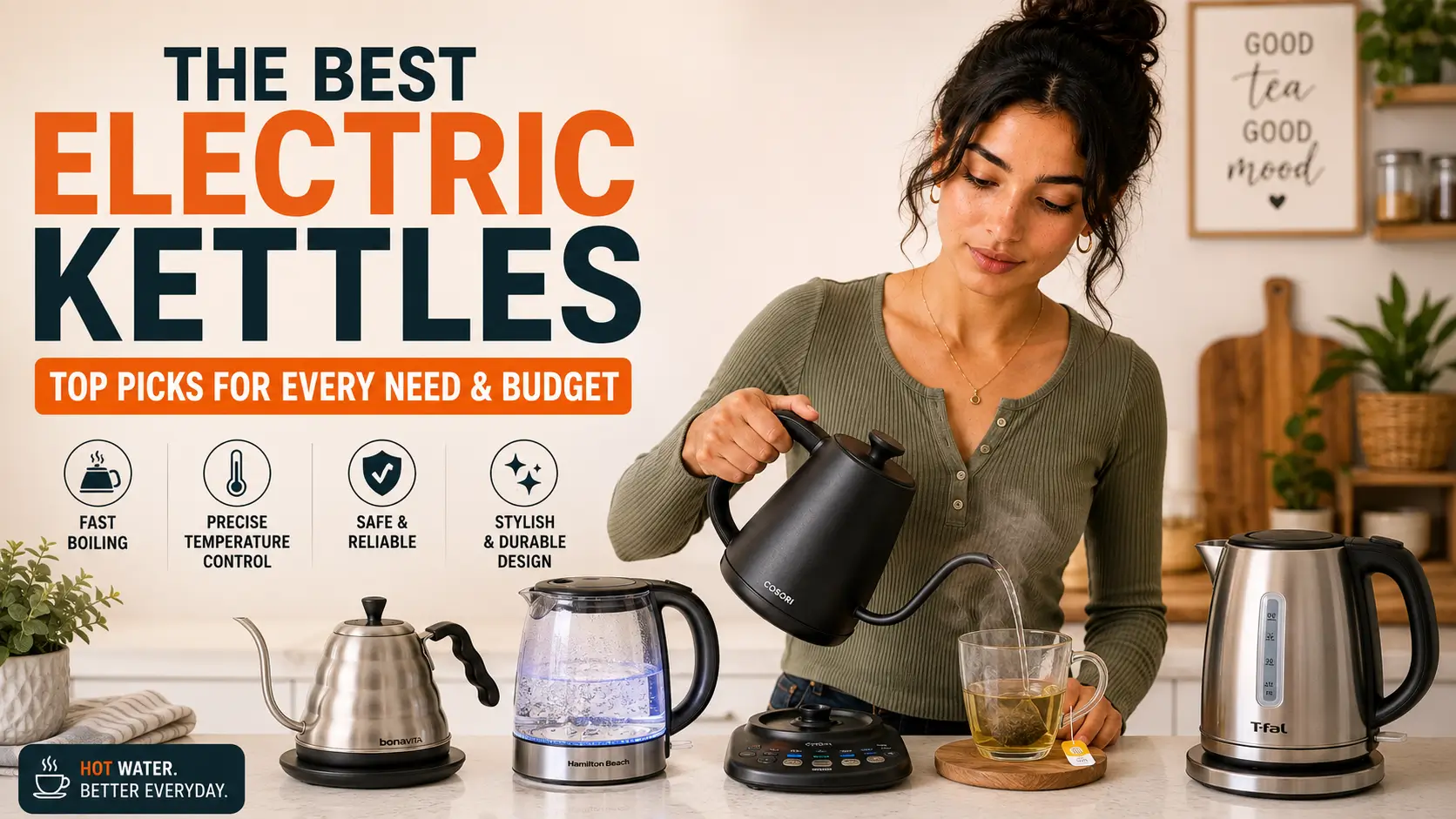 The 8 Best Electric Kettles for Coffee and Tea in 2026