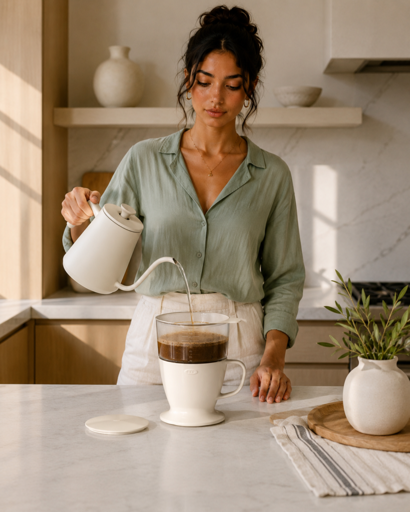 OXO Brew Pour-Over Coffee Maker with Water Tank