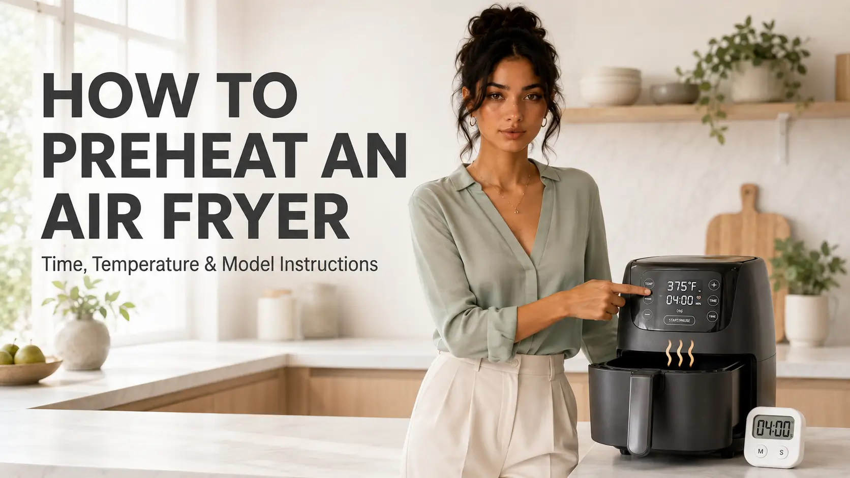 How to Preheat an Air Fryer: Time, Temperature and Model Instructions